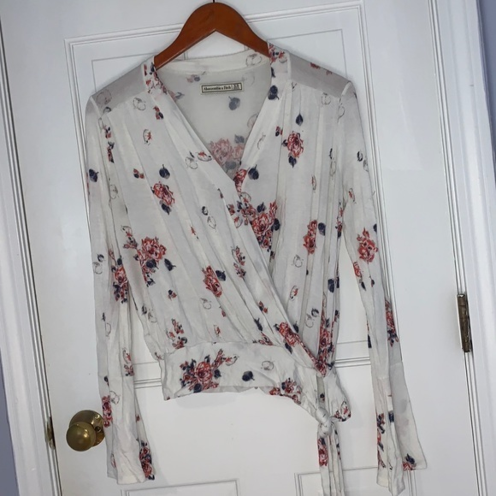 Abercrombie and Fitch bell sleeve top